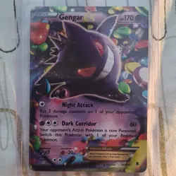 Pokemon Company Gengar EX 34/119 XY-Phantom Forces EN Holo Full Art UR 2014 - Image 1