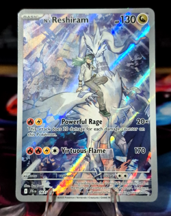 Pokemon TCG SV09 Journey Together 167/159 N's Reshiram Illustration Rare NM/MINT - Image 2