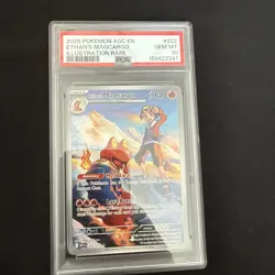 2026 POKEMON ASC EN-ASCENDED HEROES IR #222 ETHAN'S MAGCARGO PSA 10 - Image 1