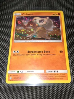 Cubone NM General Mills Promo 57/131 Forbidden Light Pokemon TCG Holo - Image 3