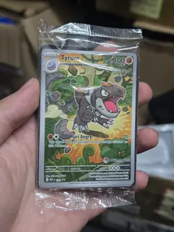 Pokemon TCG Tyrunt MEP 070 Perfect Order Pokemon Center ETB Promo New Sealed - Image 1