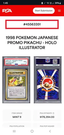 1998 POKEMON JAPANESE PROMO PIKACHU - HOLO ILLUSTRATOR - Image 1