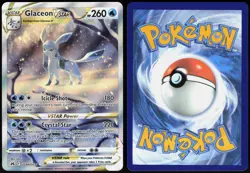 Glaceon VSTAR GG40/GG70 Holo Crown Zenith Galarian Gallery VSTAR Rare Gemi NM - Image 1