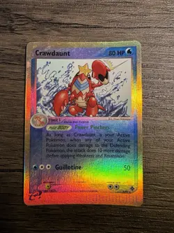 Crawdaunt | 3/97 | Reverse Holo EX Dragon | Pokemon Card 2003 Vintage - Image 1