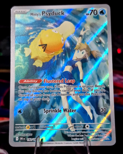 Misty's Psyduck 193/182 Near Mint Illustrated Rare Destined Rivals Pokemon - Image 2