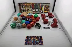 Massive Bakugan Lot - 75 Cards - With Complete Maxus Dragonoid And Special Heavy - Image 1