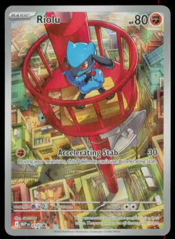 Riolu 010 Holo Promo ME: Mega Evolution Promo Pokemon Holo Near Mint - Image 1