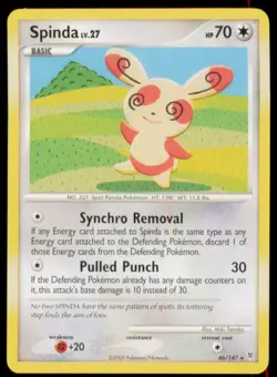 Spinda 46/147 Rare Supreme Victors Pokemon Lightly Played - Image 1