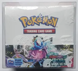 Pokemon TCG Scarlet & Violet - Temporal Forces Booster Sealed W/ Protective Box! - Image 1