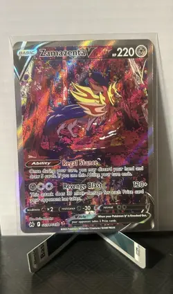 Pokemon TCG Zamazenta V Crown Zenith: Galarian Gallery GG54/GG70 NM - Image 1