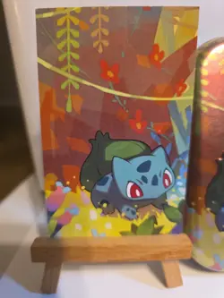 Opened Bulbasaur Pokemon TCG Kanto Friends Mini Tin Set (D22) With Card LP - Image 3