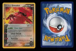 HOLO TEAM MAGMA'S GROUDON CLASSIC COLLECTION 9/95 LP POKEMON - Image 3