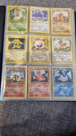 Complete Pokemon Non Holo Base Set 17-102 WOTC Card Collection C/UC 86 cards - Image 1