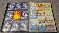 Complete Pokemon Non Holo Base Set 17-102 WOTC Card Collection C/UC 86 cards - Image 4