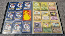 Complete Pokemon Non Holo Base Set 17-102 WOTC Card Collection C/UC 86 cards - Image 5