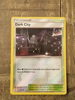 Pokemon TCG - Reverse Holo Dark City 193/236 - Unified Minds 2019 - Image 1