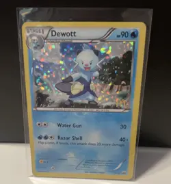 Pokemon TCG Dewott 005/012 McDonald's 2012 Promo Holo - Image 1