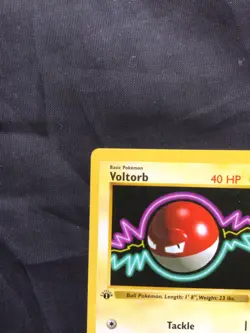Pokemon Cards: Base Set 1st Edition Common: Voltorb 67/102 - Image 2