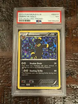 Umbreon Holo #BW93 Sylveon Collection Promo 2013 Pokemon B & W PSA 7 - Image 1