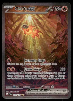 Pokemon Cards Chi-Yu ex 259/193 Holo Paldea Evolved Special Illustration Rare NM - Image 1