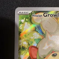 The Pokemon Company Pokemon TCG Hisuian Growlithe 181/167 IR Holo EN 2024 - Image 2