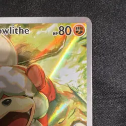 The Pokemon Company Pokemon TCG Hisuian Growlithe 181/167 IR Holo EN 2024 - Image 3