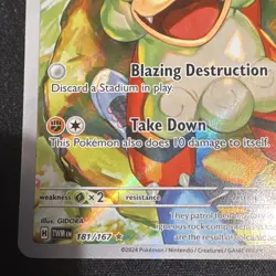 The Pokemon Company Pokemon TCG Hisuian Growlithe 181/167 IR Holo EN 2024 - Image 5