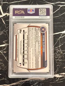 2023 Bowman Chrome #CPA-RC Ryan Clifford - PSA 10 Gem Mint 1st Bowman Auto - Image 2