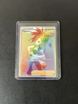 Pokemon TCG Flannery SWSH Chilling Reign 215/198 Rainbow Secret Rare Holo NM ENG - Image 1