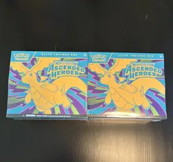 Pokemon Mega Evolution Ascended Heroes Elite Trainer Box Lot of 2 *Small Tears* - Image 1