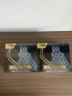 🔥Pokemon TCG Mega Evolution Lucario Elite Trainer Box! ETB! Lot of 2 - Image 1