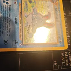 Pokemon TCG Azumarill Neo Genesis Holo Card 2/111 Rare - Image 2