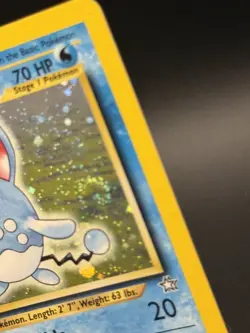 Pokemon TCG Azumarill Neo Genesis Holo Card 2/111 1st Edition - Swirl 💫 - Image 4