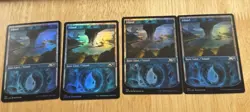 Island (Showcase Foil) Core Set 2021 Regular Land. 310. NM. X4 - Image 1