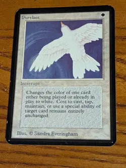 Purelace Alpha rare mp LEA mtg Magic the Gathering - Image 1