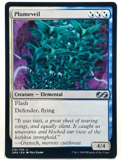 Plumeveil NM/M* Ultimate Masters ENGLISH 218/254 mtg -UnltdCards - Image 1