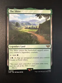 Magic the Gathering Lord of the Rings Rare The Shire M/NM 0260 - Image 1