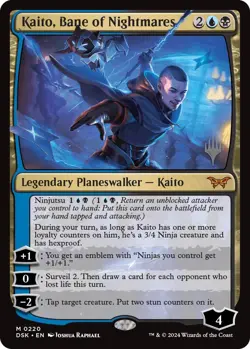Kaito, Bane of Nightmares [PPDSK - 220] NM - Image 1
