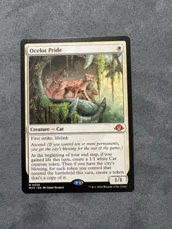 MTG Ocelot Pride | Modern Horizons 3 MH3 | Magic the Gathering | NM - Image 1