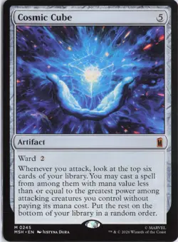 Cosmic Cube 245 Mythic Marvel Super Heroes Magic: The Gathering Near Mint - Image 1
