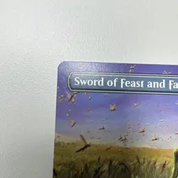 MTG Wizards of the Coast Sword of Feast and Famine Mythic Artifact #0124 NM/M - Image 2