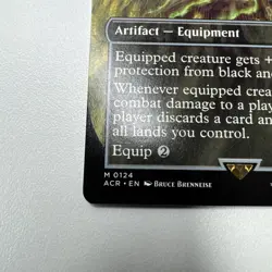 MTG Wizards of the Coast Sword of Feast and Famine Mythic Artifact #0124 NM/M - Image 5