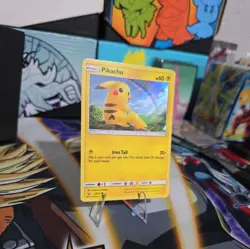 Pikachu Holo Common Shining Legends 28 NM Pokemon - Image 2