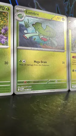 Pokemon TCG Card Lot (3) - Lotad Lombre Ludicolo 005-007/094 Reverse Holo - Image 3