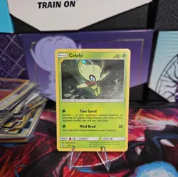 Celebi 4/236 SM Unified Minds Holo Rare Pokemon Card - Image 1