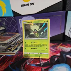 Celebi 4/236 SM Unified Minds Holo Rare Pokemon Card - Image 2