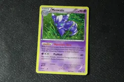 Meowstic XY48 XY Holo LP CONDITION! Promo Pokemon Card - Image 1