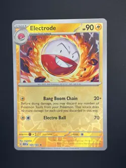 Electrode 101/165 Rare 151 Pokemon Reverse Holo Near Mint - Image 1
