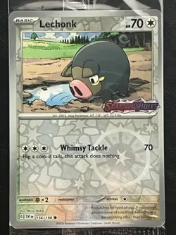 Pokemon Lechonk Promo Sealed - Best Buy Exclusive - 154/198 4 - Image 1