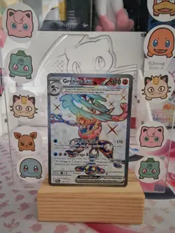 Pokemon TCG Greninja EX 198/167 Twilight Masquerade Full Art NM - Image 1